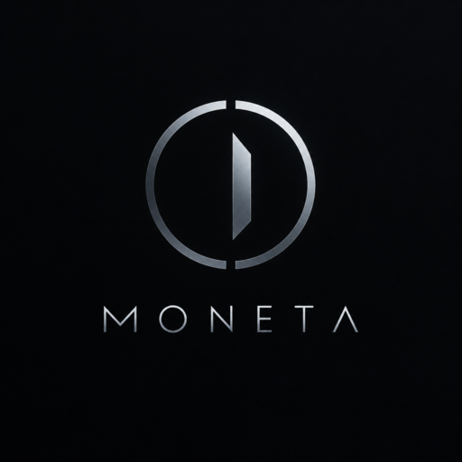Official Moneta silver emblem